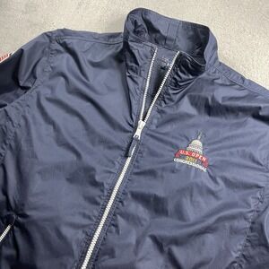 Polo Golf Ralph Lauren Jacket Mens 2XL Blue Full Zip 2011 US Open Volunteer